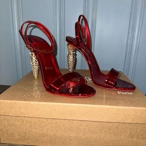 Christian Louboutin Lipstrass Queen 100
